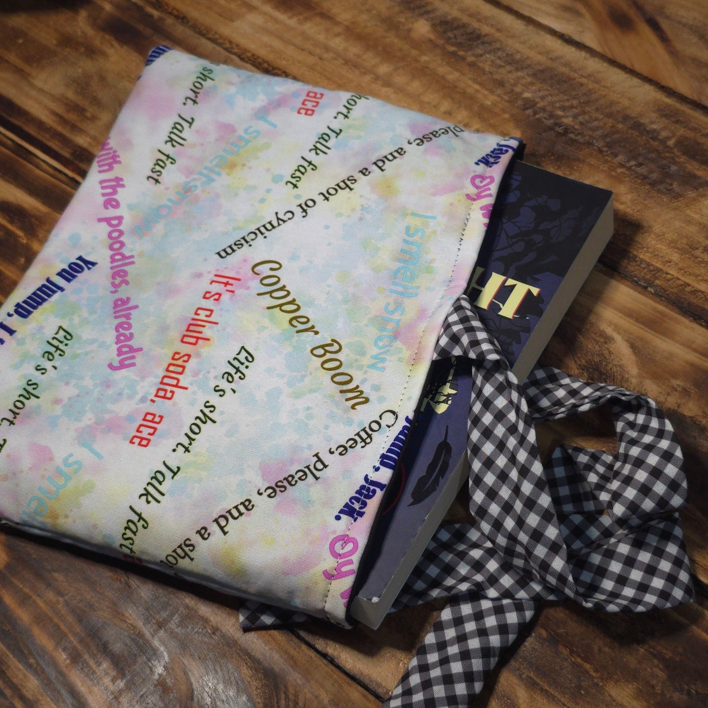 Gilmore Girls | Fabric Book Sleeve – Side Tie Closure – 3 Sizes