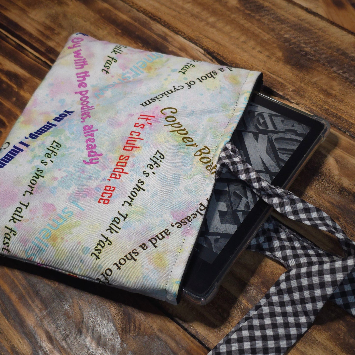 Gilmore Girls | Fabric Book Sleeve – Side Tie Closure – 3 Sizes