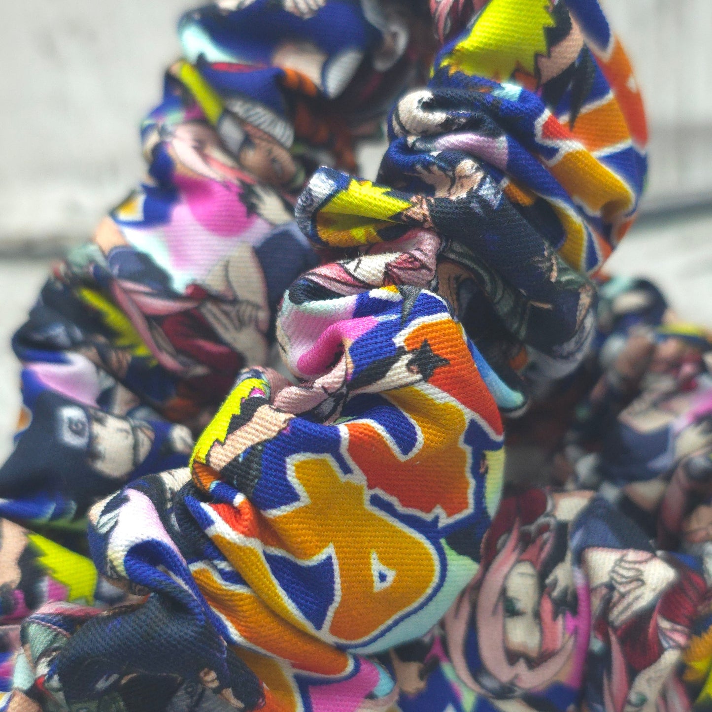 Naruto | Scrunchie Wristlet