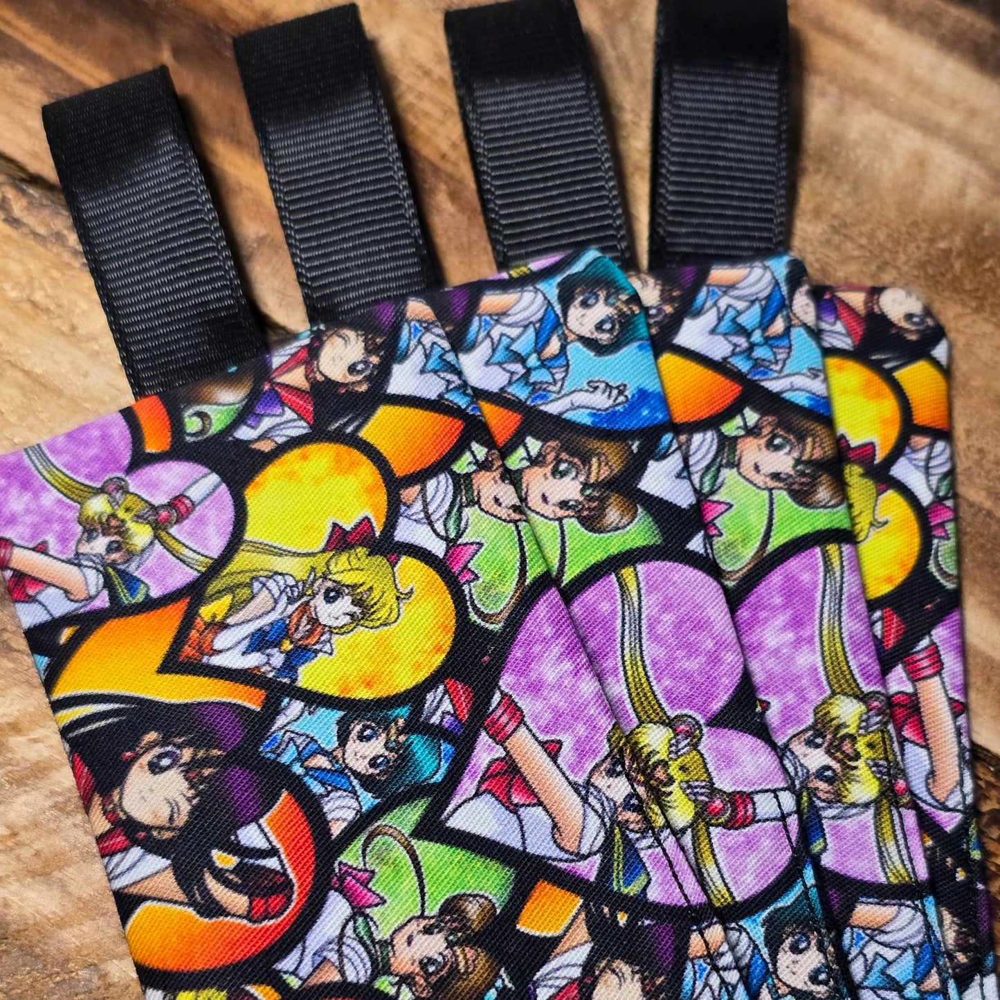 Sailor Moon Hearts | Fabric Bookmark