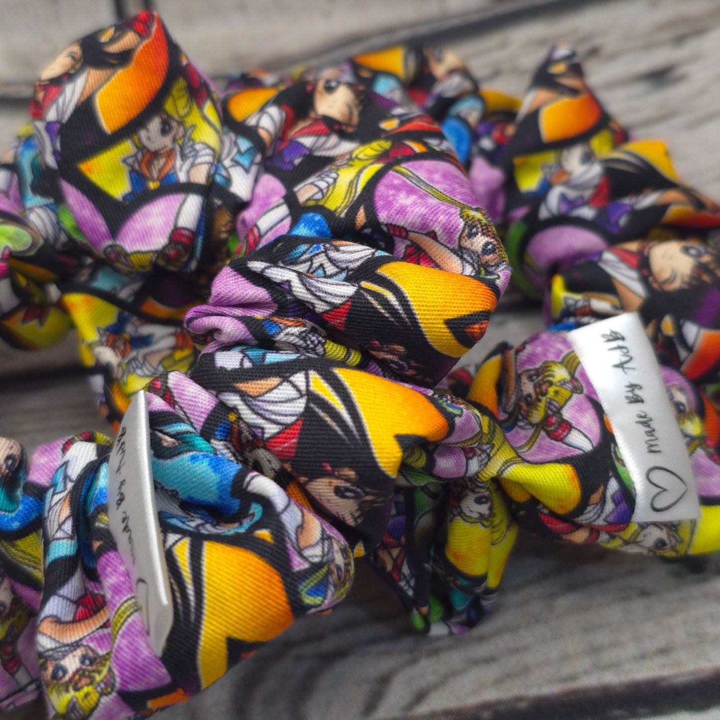 Sailor Moon Hearts | Large Luxe Scrunchie