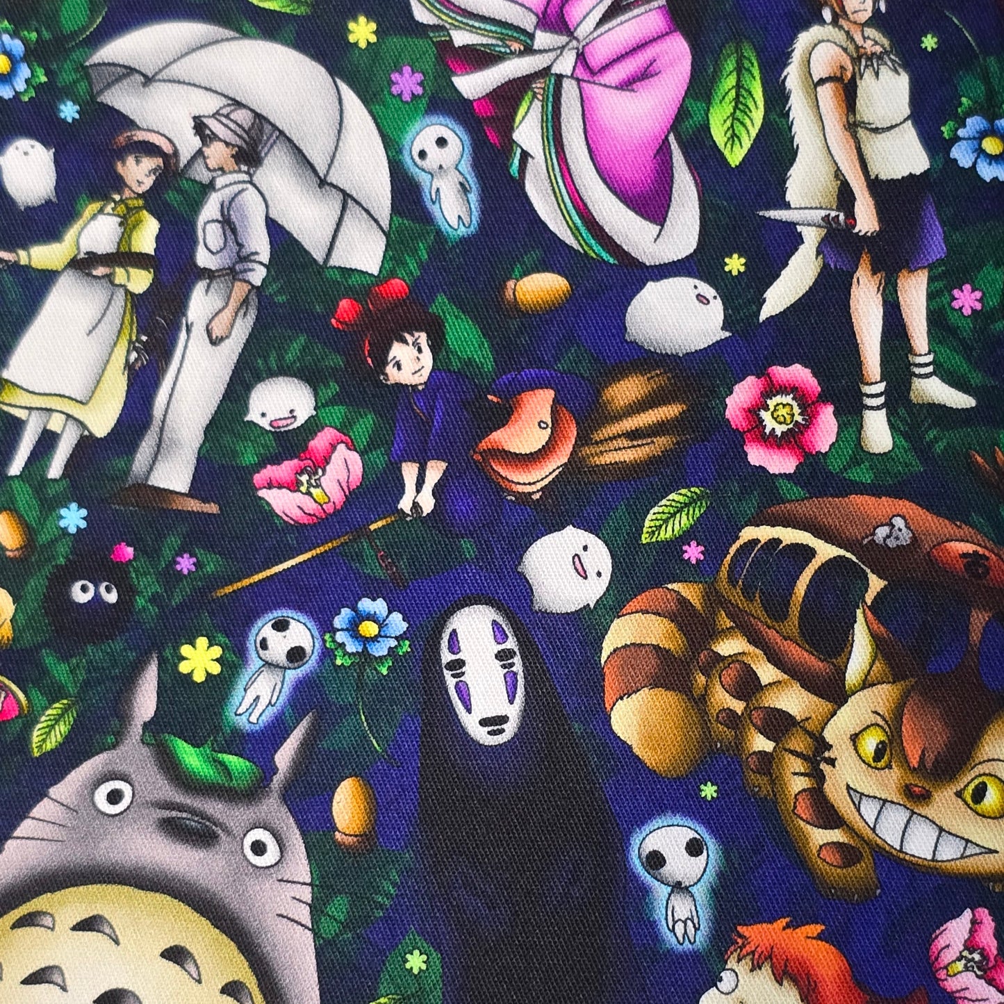 Studio Ghibli | Handmade Fabric Wallet/Clutch