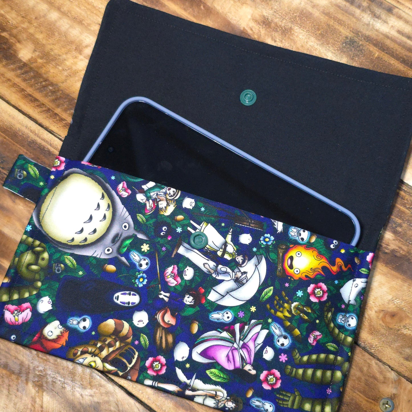 Studio Ghibli | Handmade Fabric Wallet/Clutch