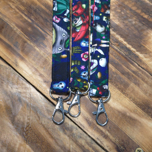 Studio Ghibli | Handmade Fabric Lanyard