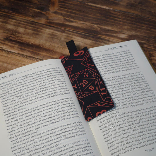 D&D Dice | Fabric Bookmark