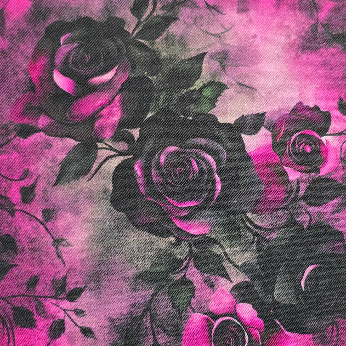 Gothic Roses | Fabric Bookmark