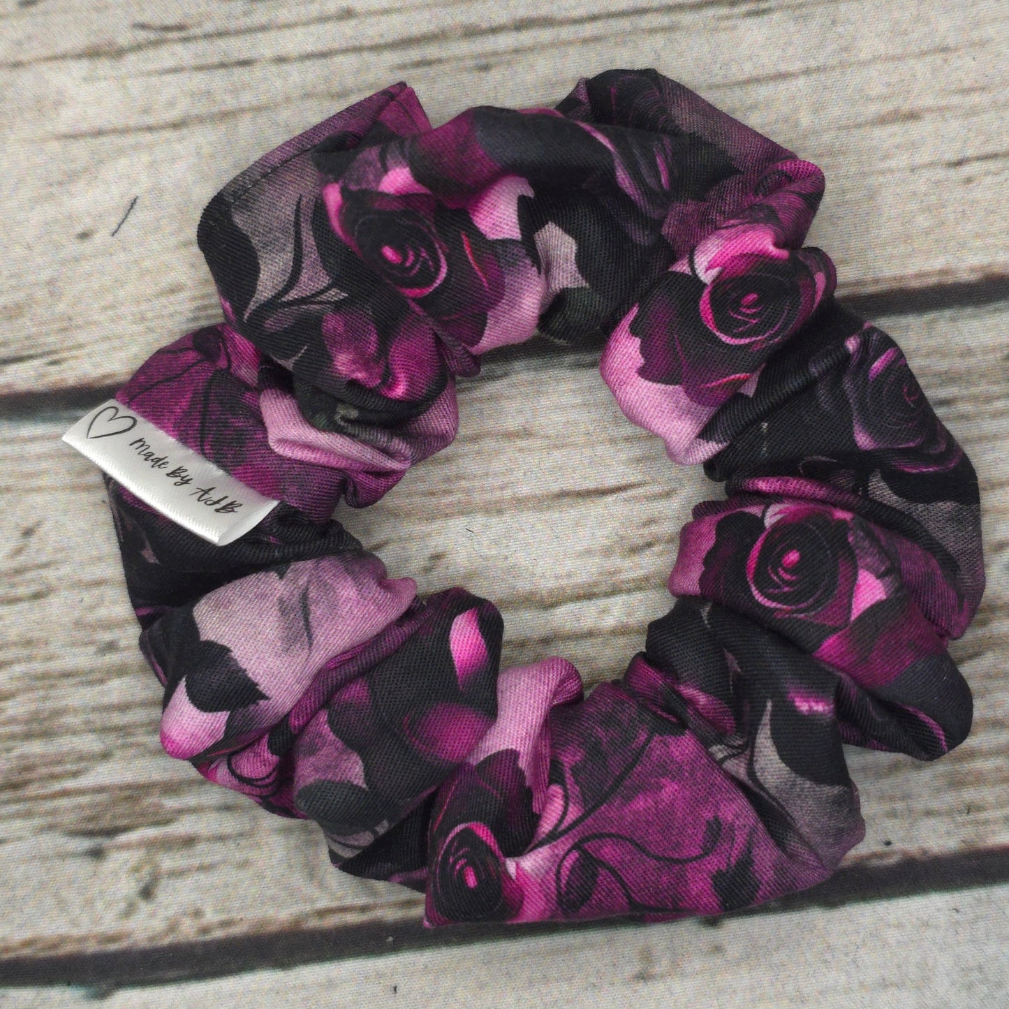 Gothic Roses | Large Luxe Scrunchie