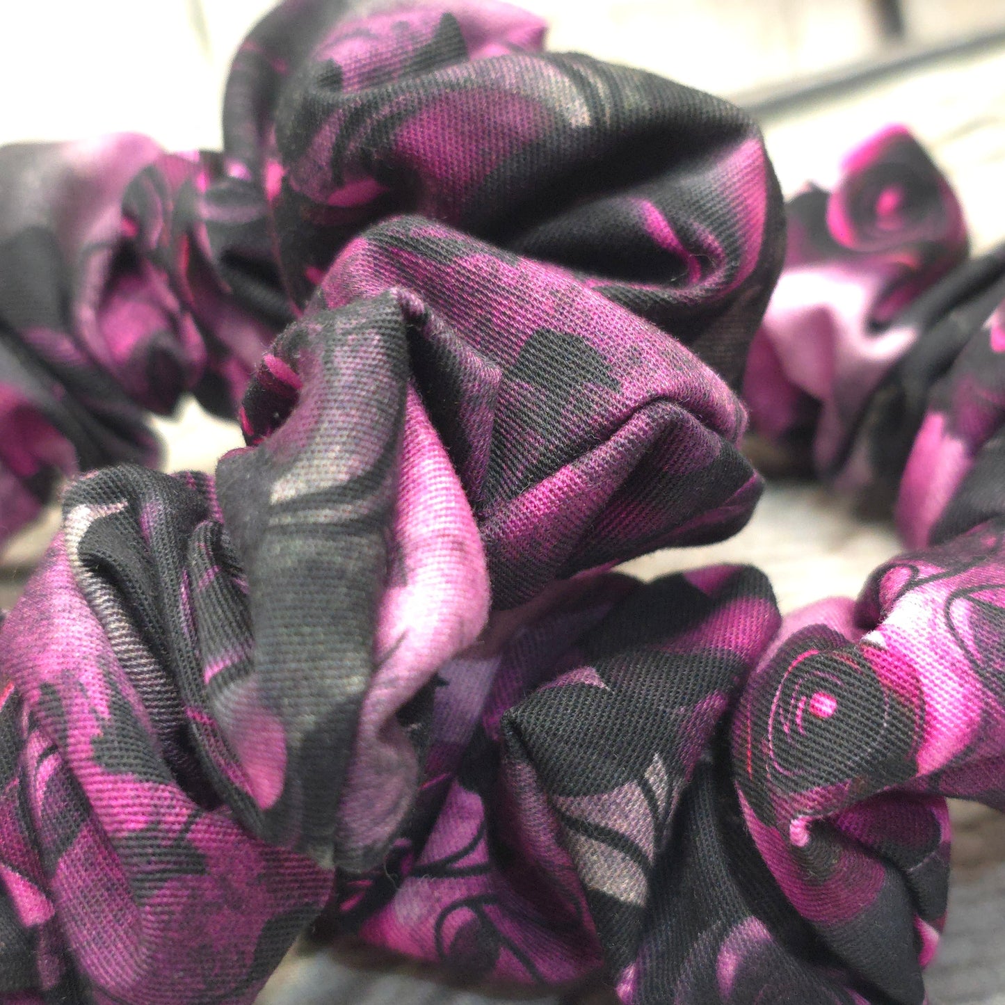 Gothic Roses | Large Luxe Scrunchie