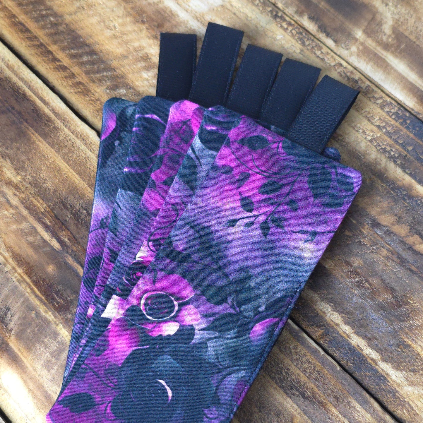 Gothic Roses | Fabric Bookmark