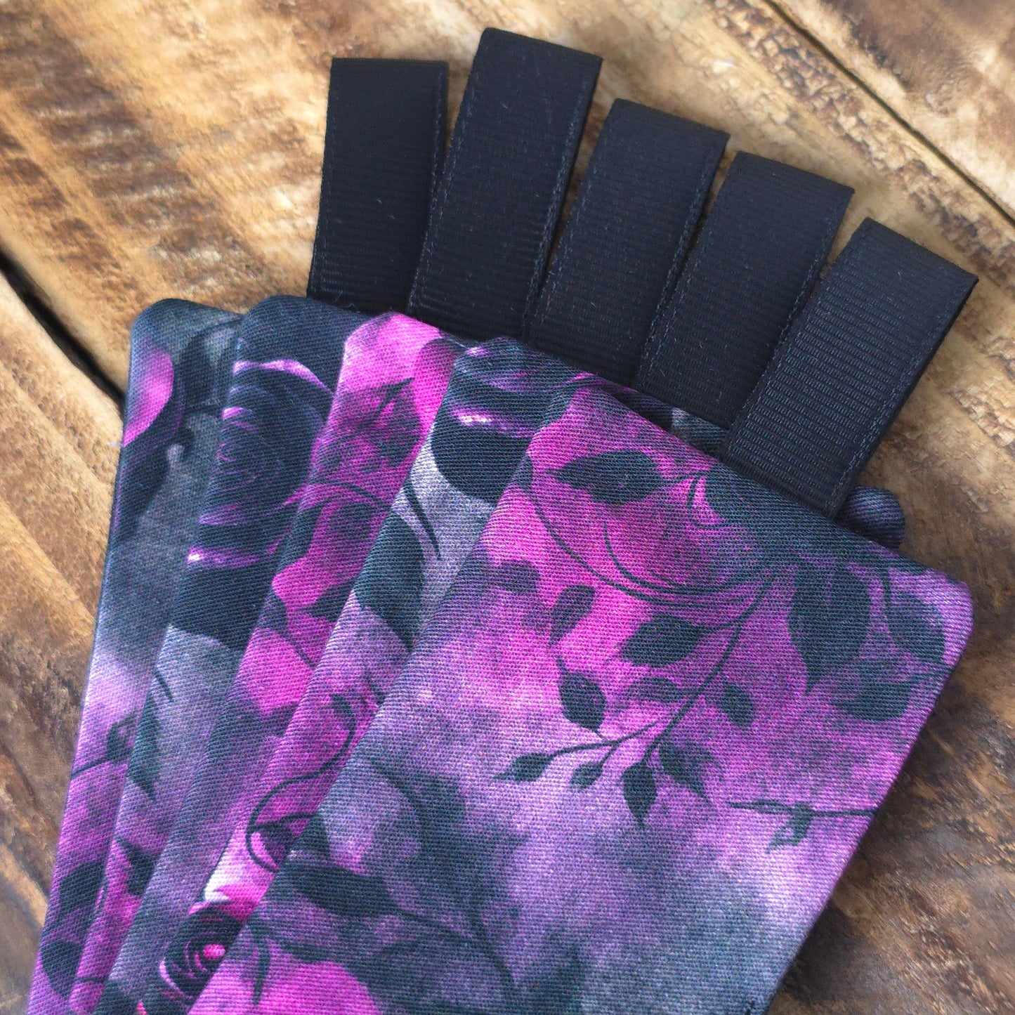 Gothic Roses | Fabric Bookmark