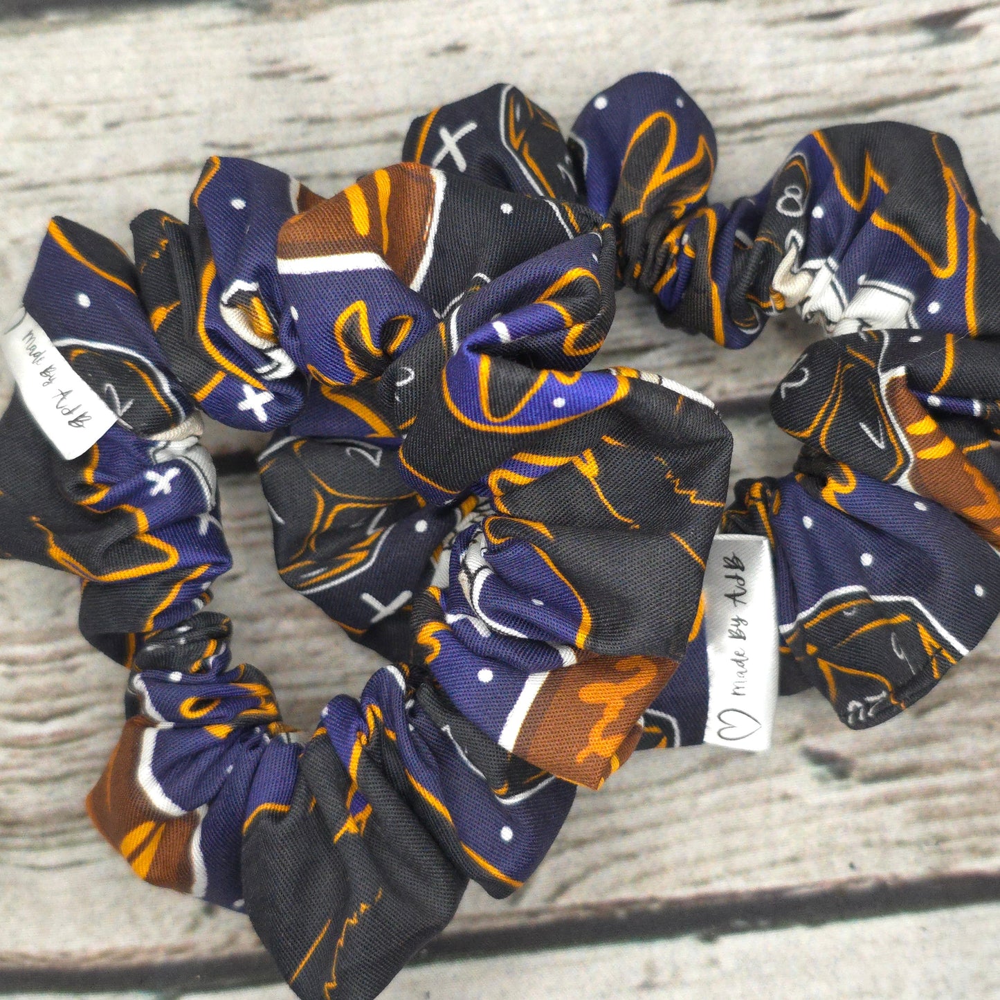 Dice & Dragons | Large Luxe Scrunchie