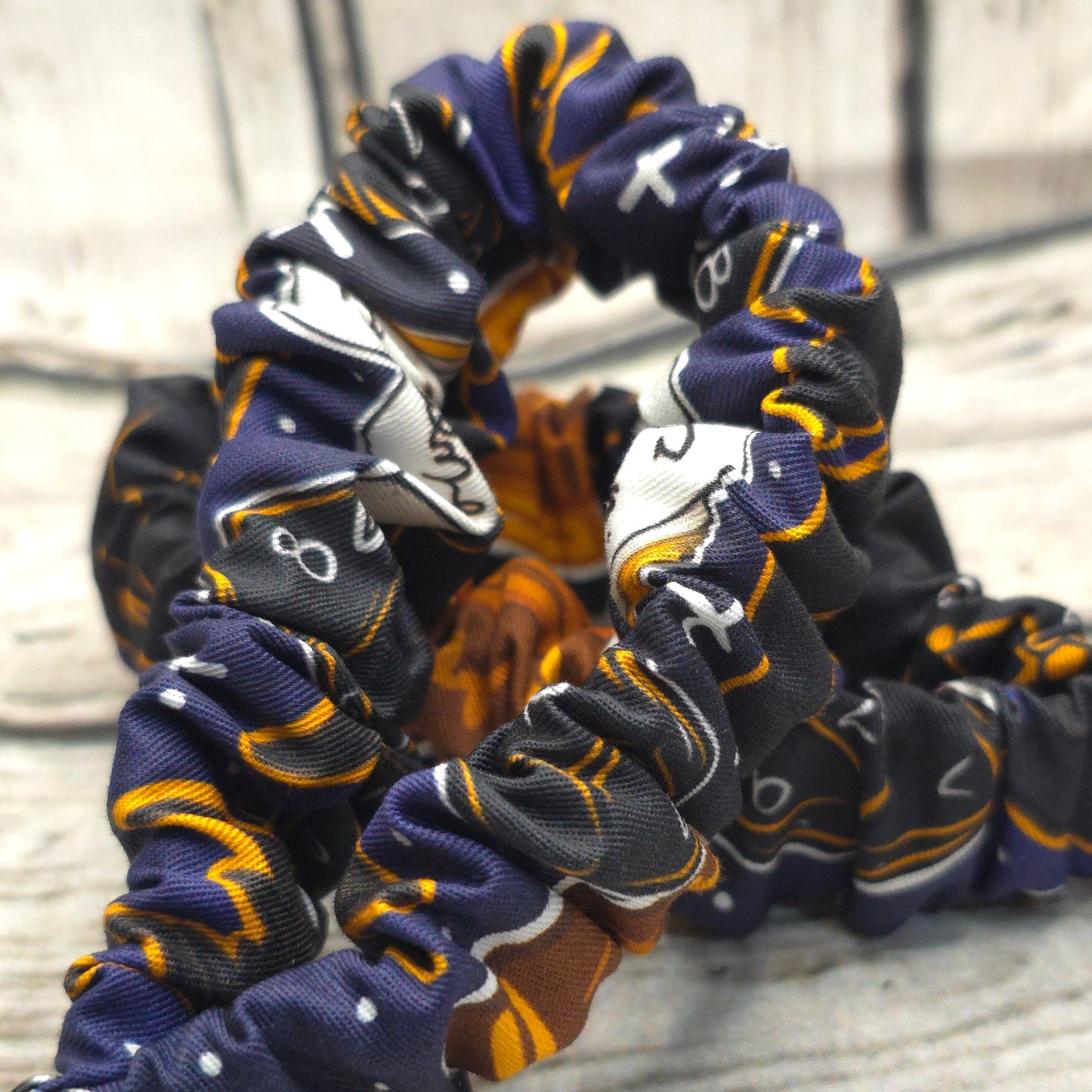 Dice & Dragons | Scrunchie Wristlet