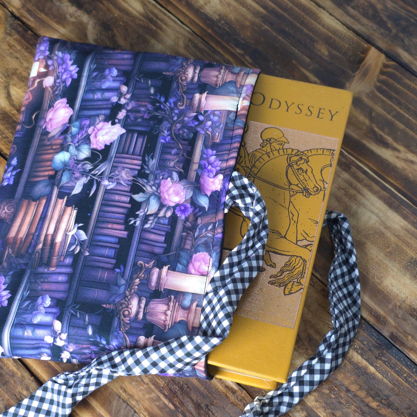 Fantasy Books | Fabric Book Sleeve – Side Tie Closure – 3 Sizes