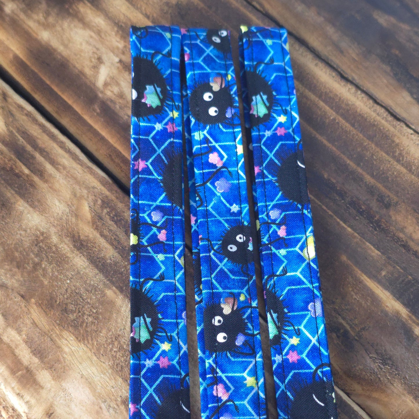 Soot Sprite | Handmade Fabric Lanyard