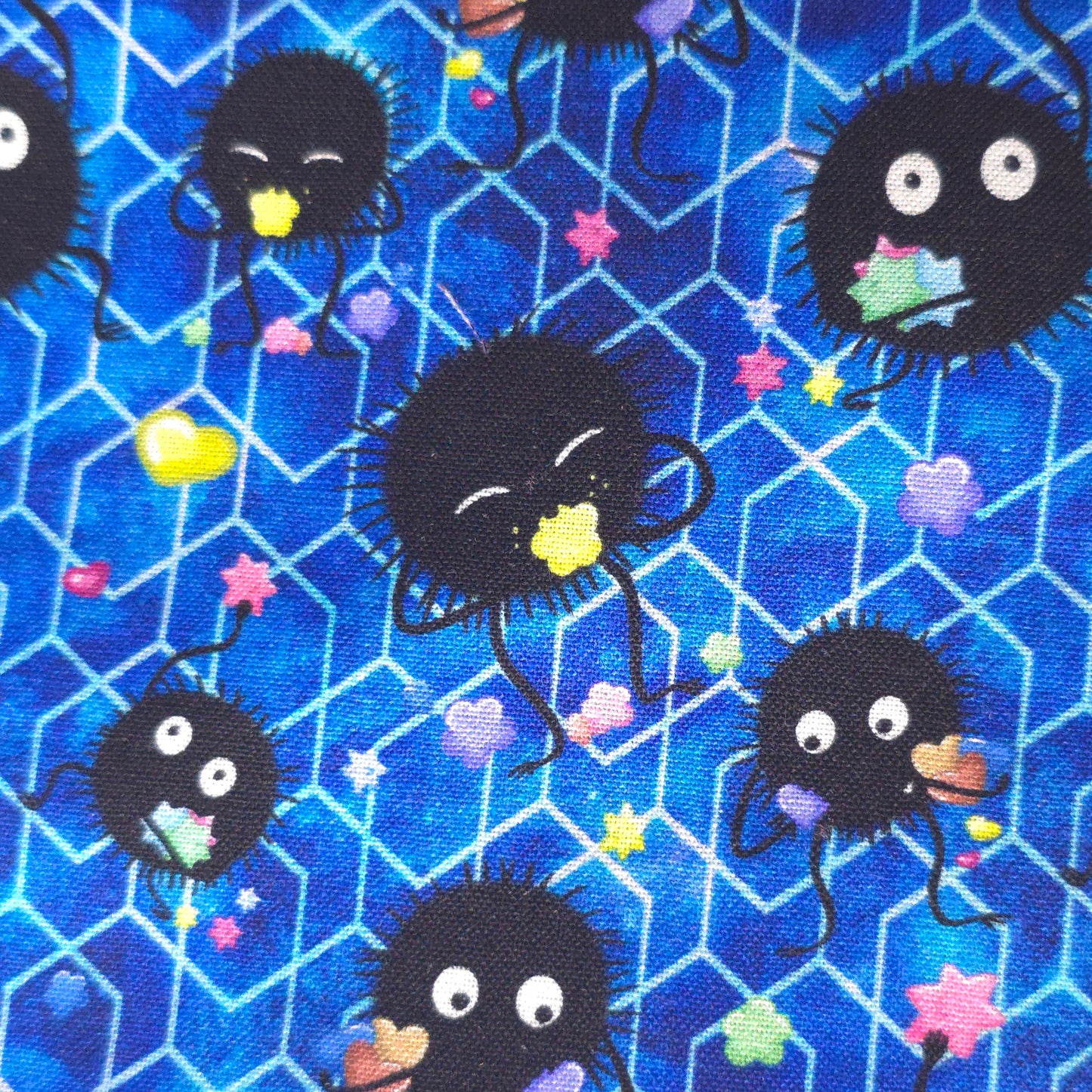 Soot Sprite | Handmade Fabric Wallet/Clutch