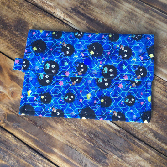 Soot Sprite | Handmade Fabric Wallet/Clutch