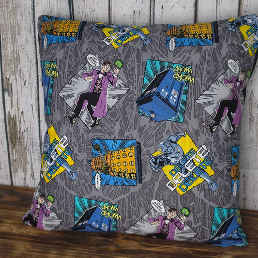Doctor Who Grey | Cushion Cover