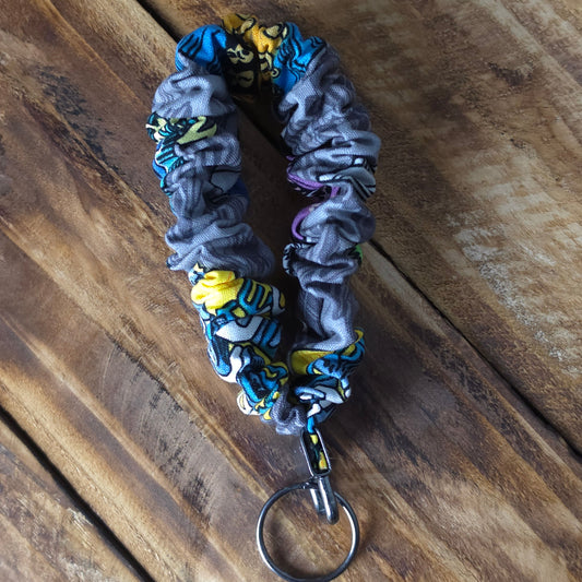 Doctor Who Grey | Scrunchie Wristlet