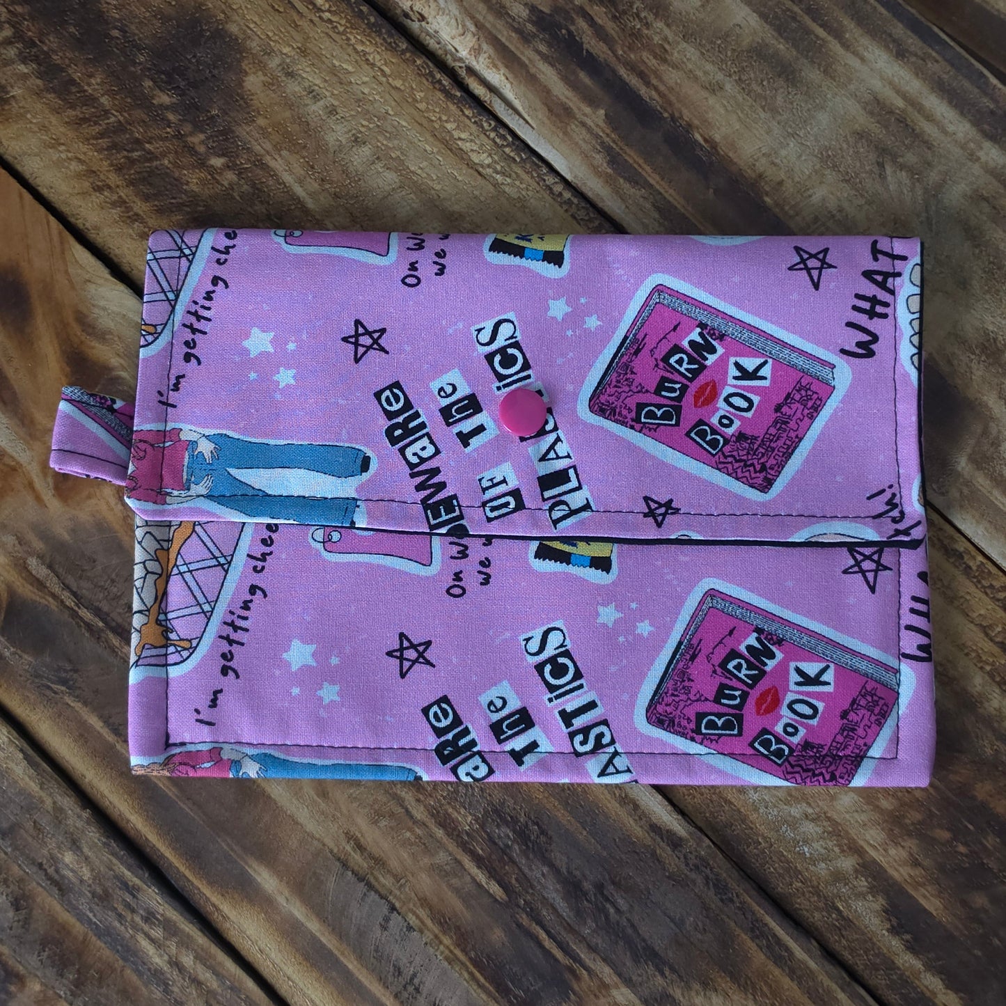 Mean Girls | Handmade Fabric Wallet/Clutch