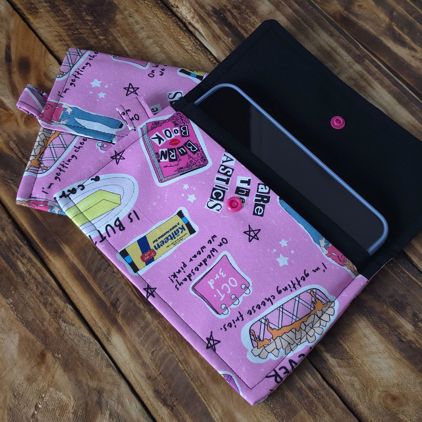 Mean Girls | Handmade Fabric Wallet/Clutch