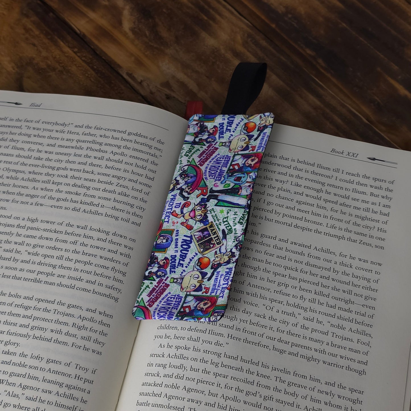 Team Rocket | Fabric Bookmark