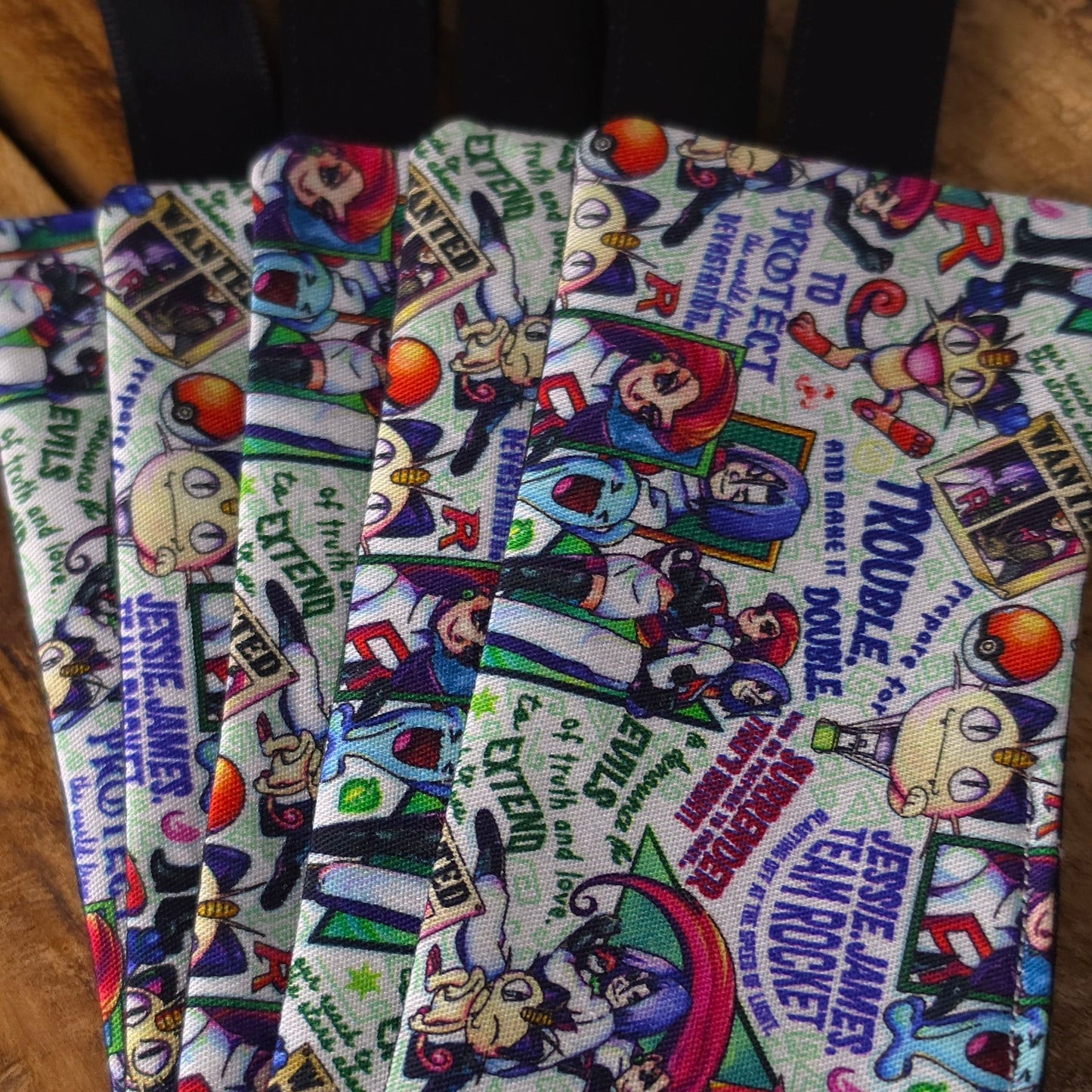 Team Rocket | Fabric Bookmark