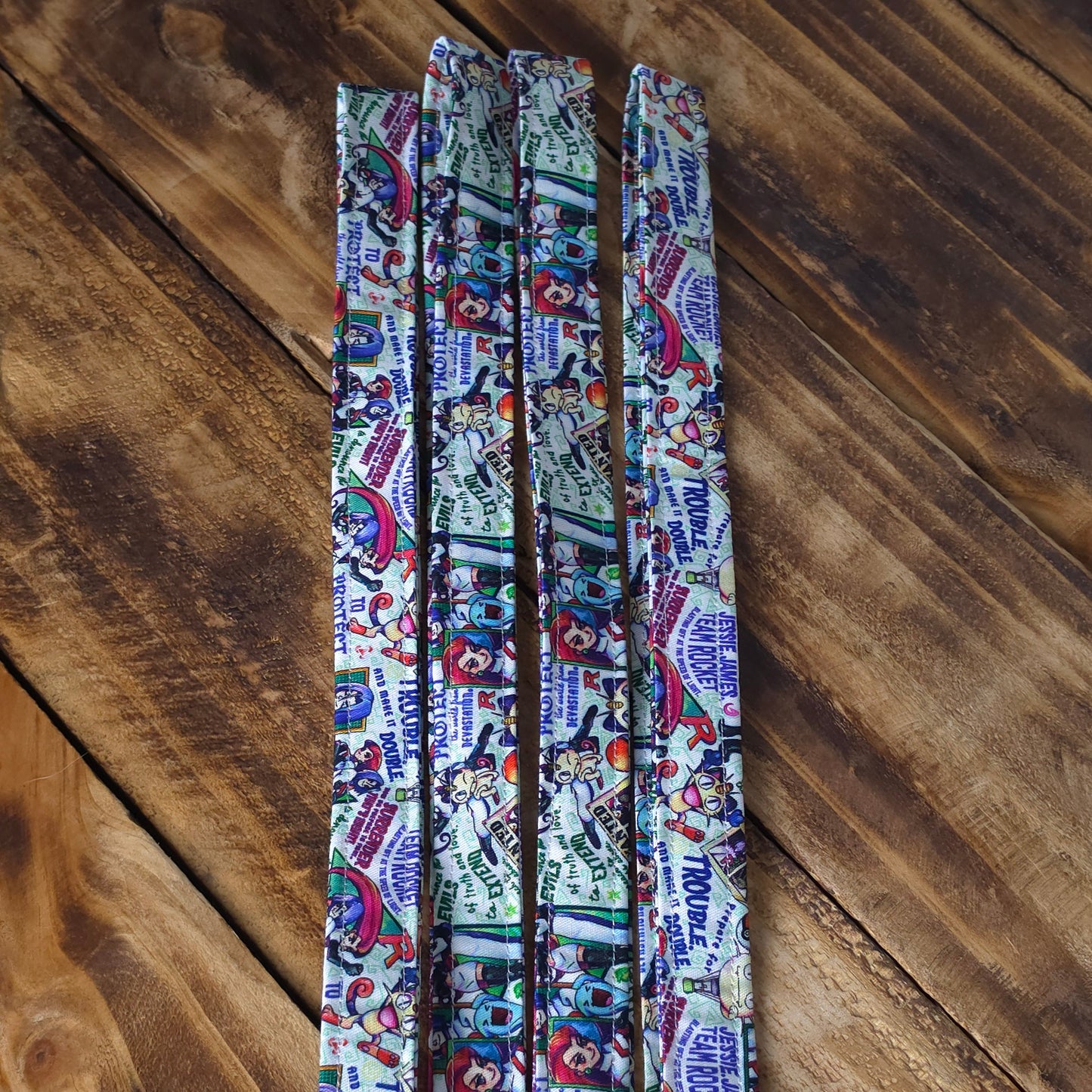 Team Rocket | Handmade Fabric Lanyard