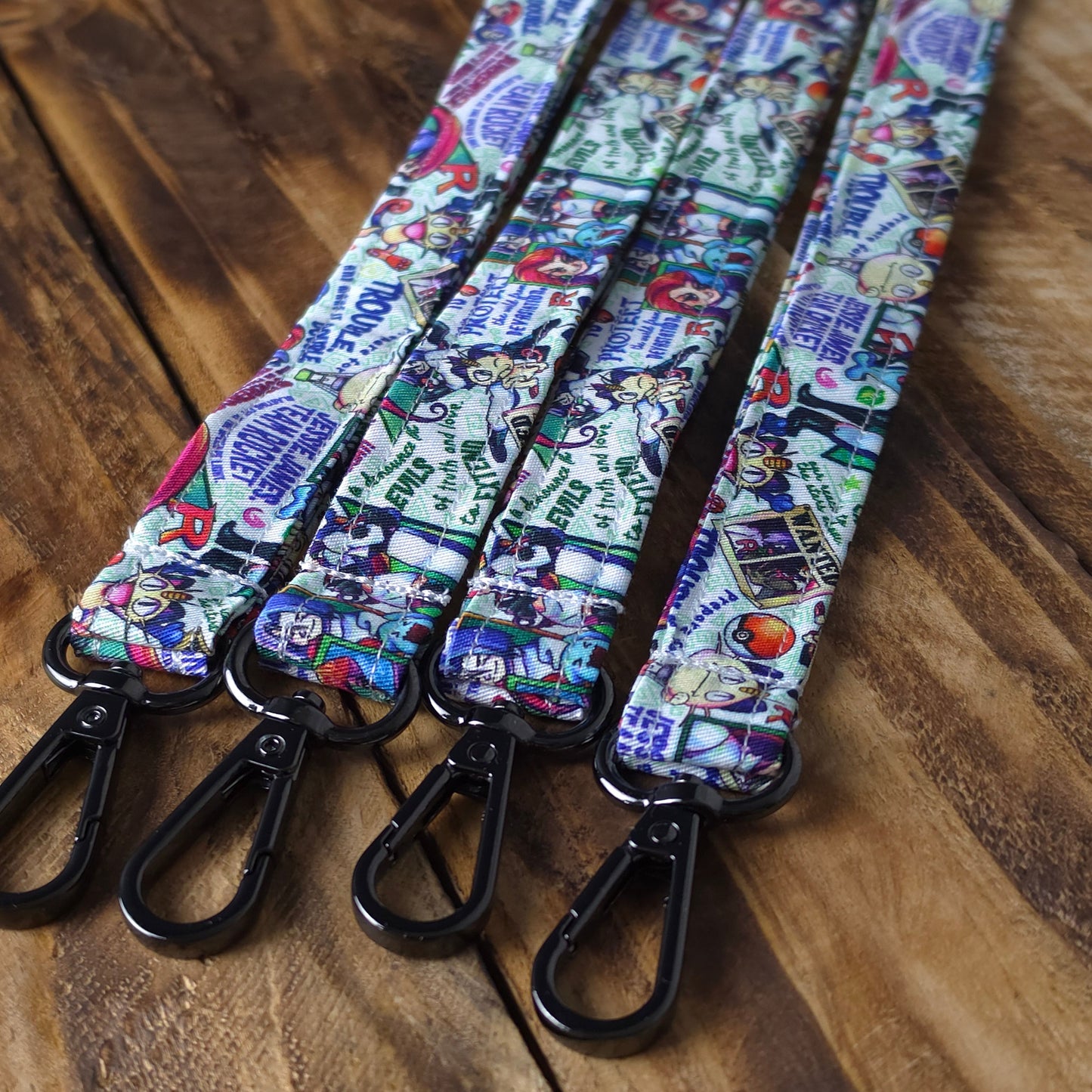 Team Rocket | Handmade Fabric Lanyard