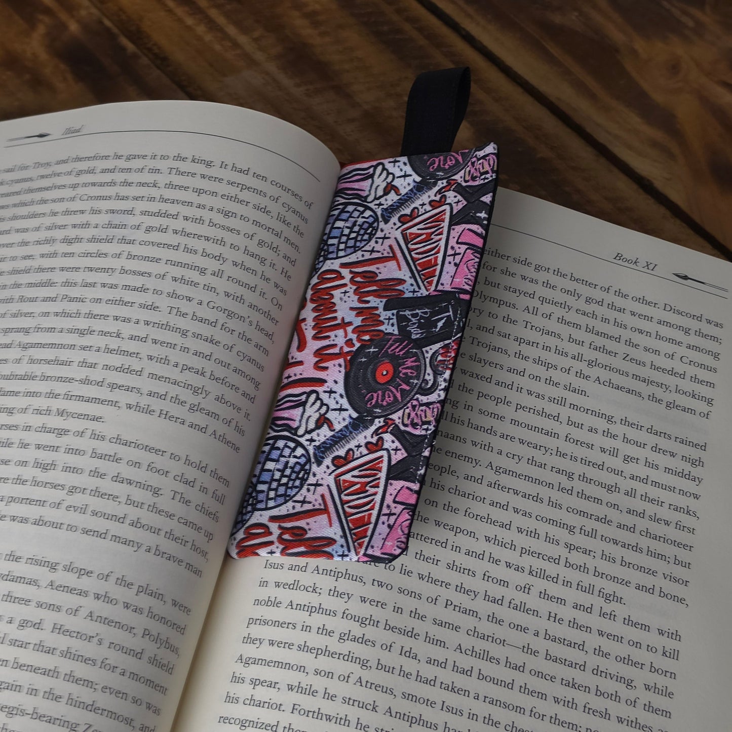 Grease | Fabric Bookmark