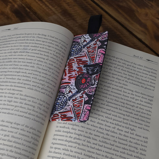 Grease | Fabric Bookmark
