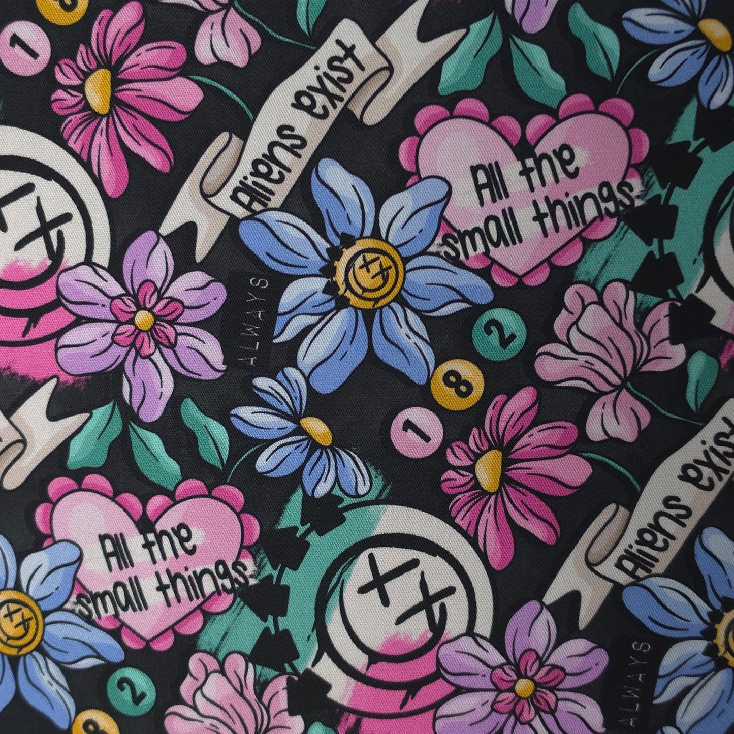 Blink 182 Floral | Cushion Cover