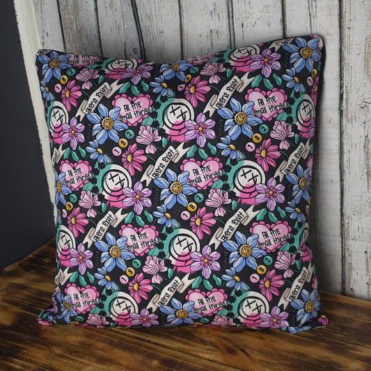 Blink 182 Floral | Cushion Cover