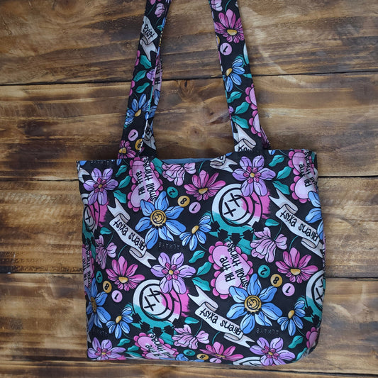Blink 182 Floral | Small Tote Bag