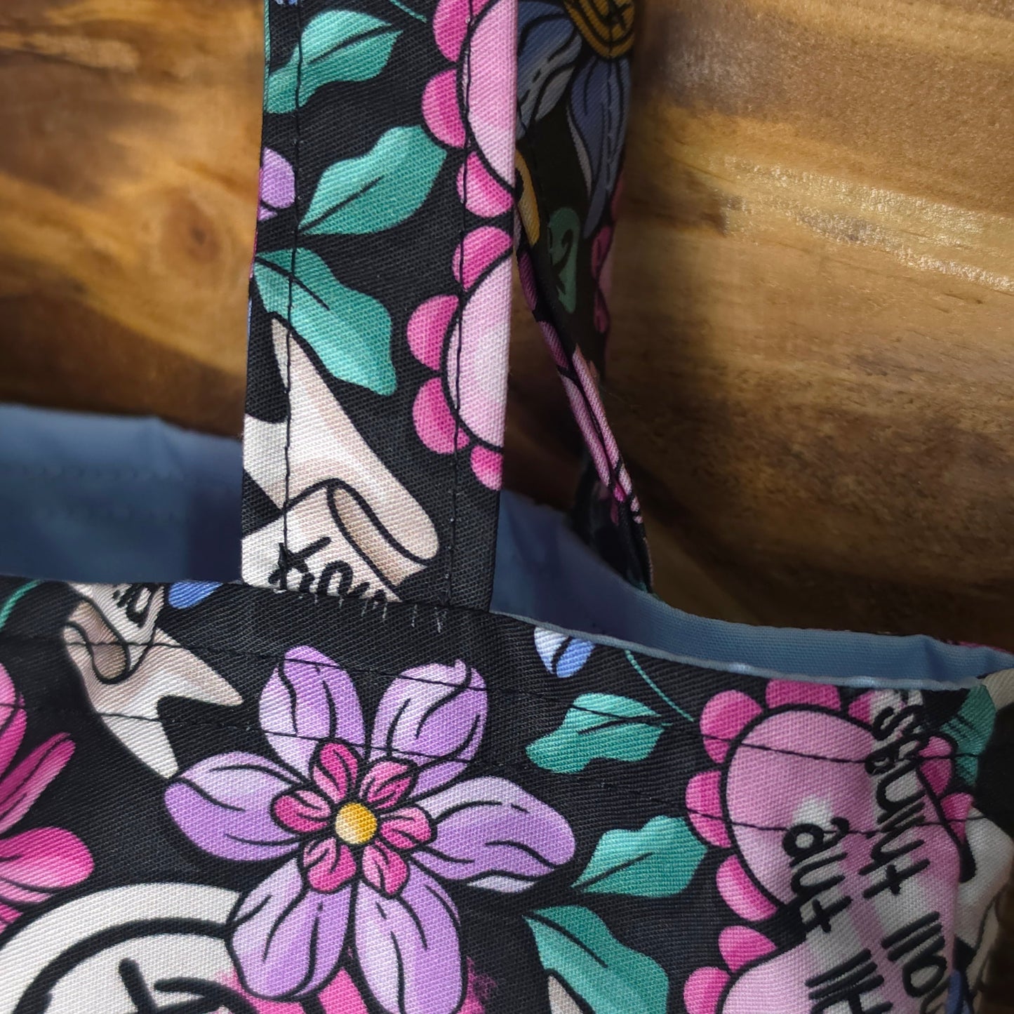 Blink 182 Floral | Small Tote Bag