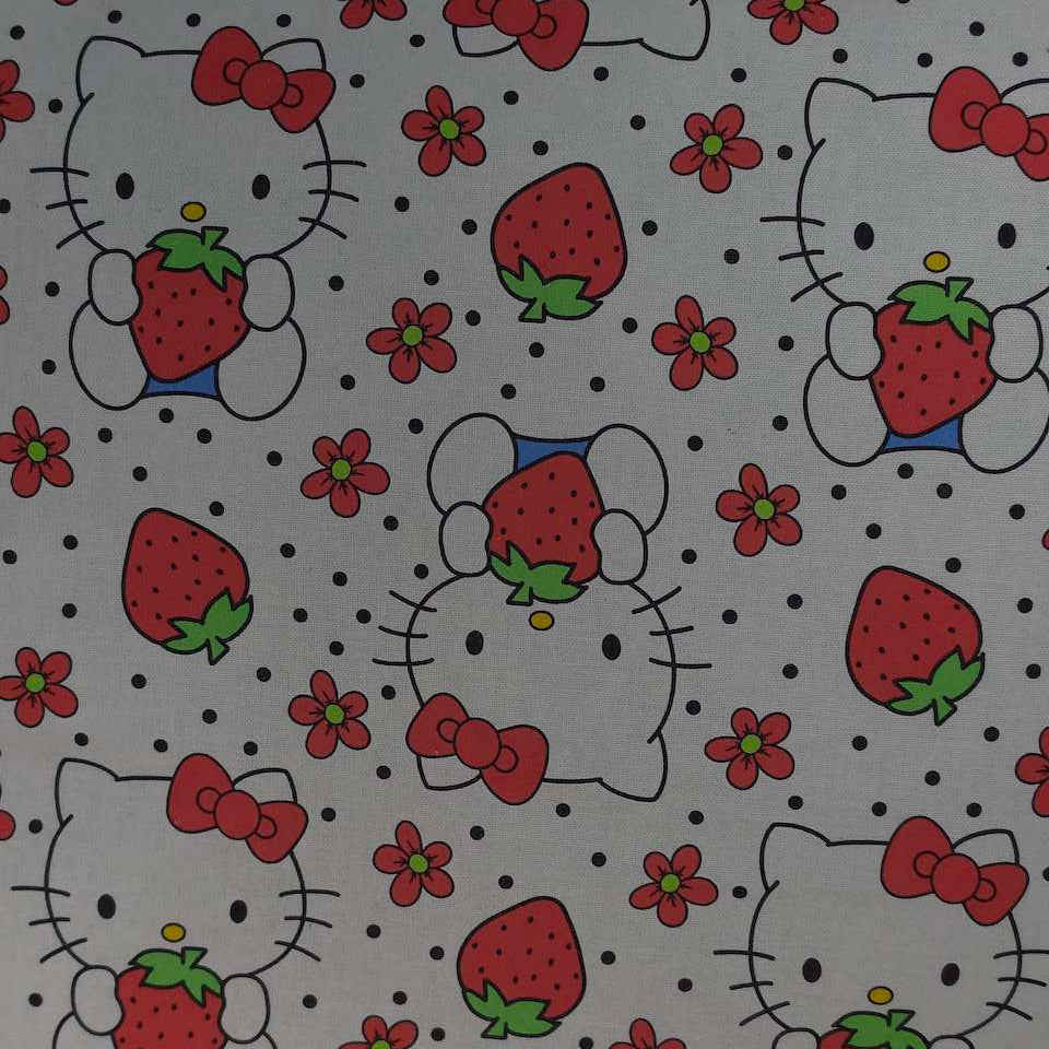 Hello Kitty | Fabric Bookmark