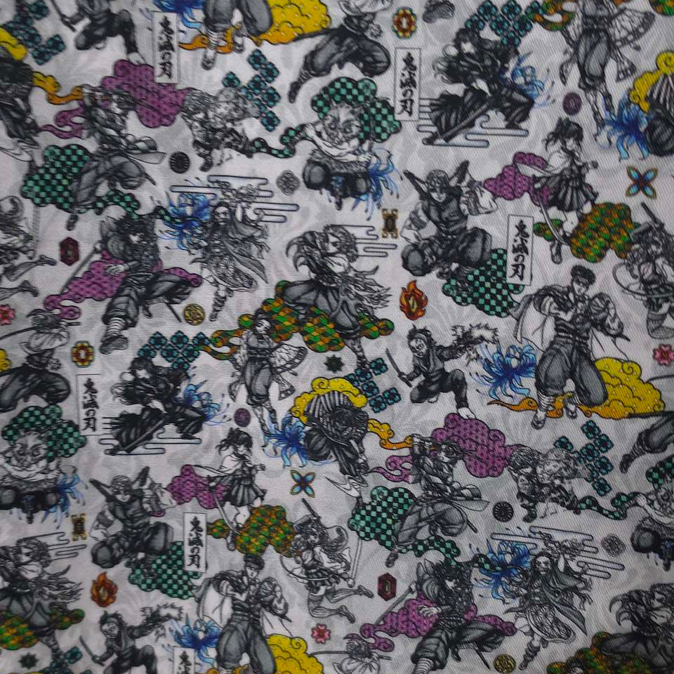 Demon Slayer | Large Luxe Scrunchie