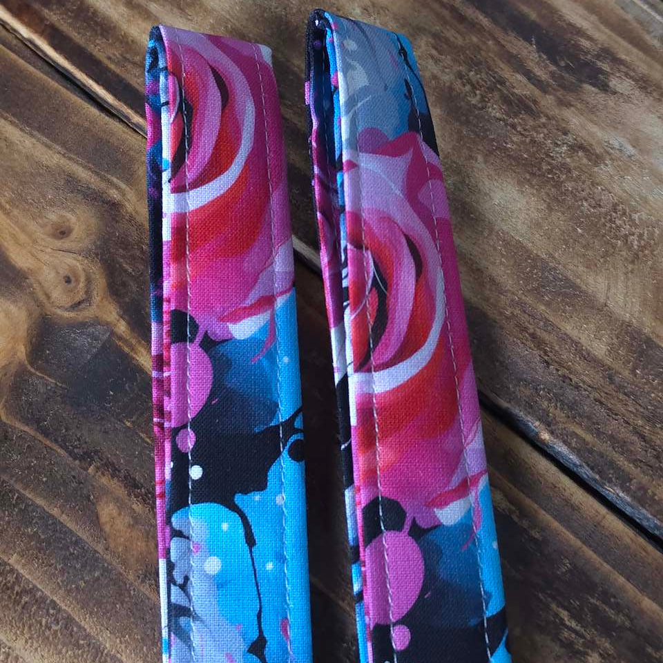 Midnight Roses | Wristlet Keychain