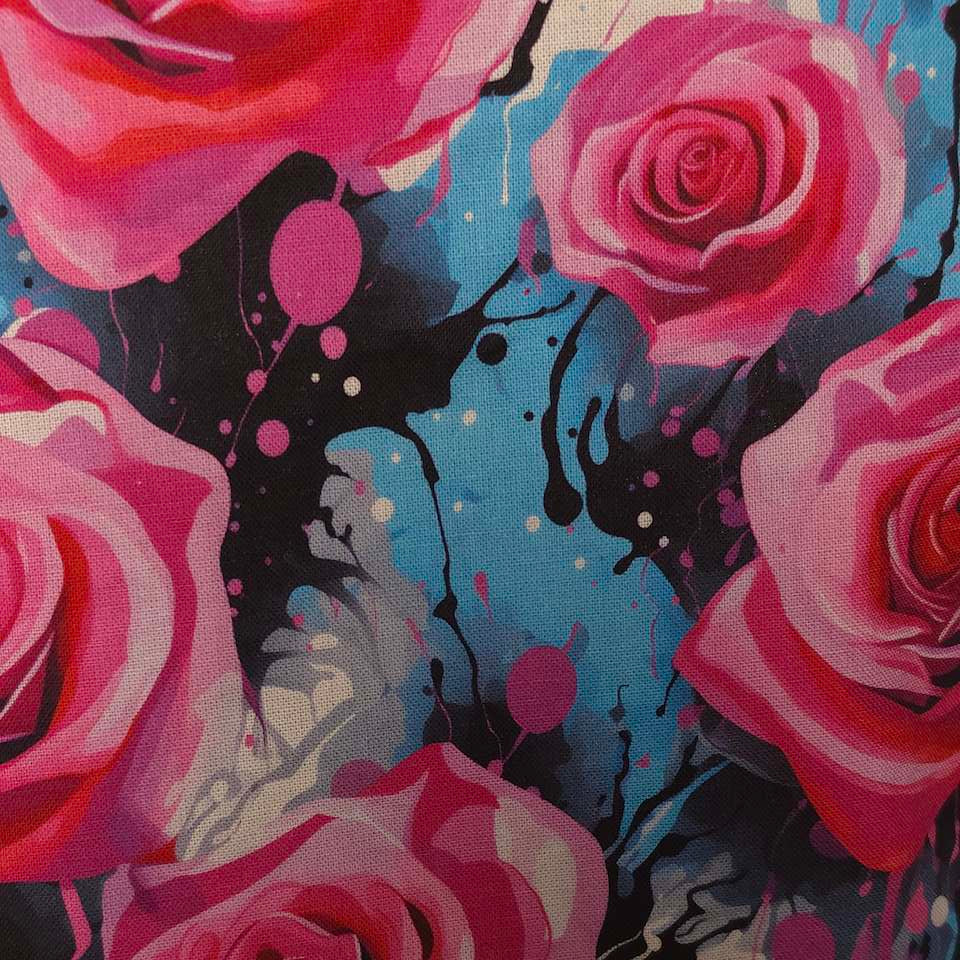 Midnight Roses | Medium Tote Bag
