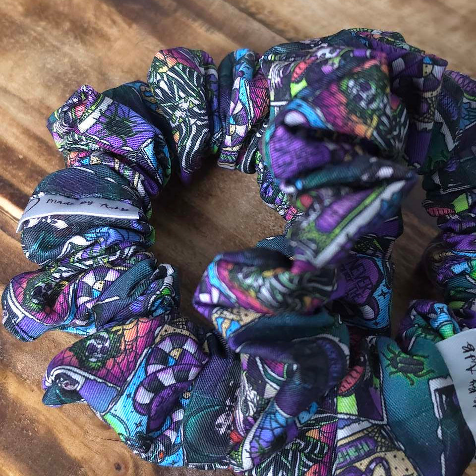 Beetlejuice | Large Luxe Scrunchie