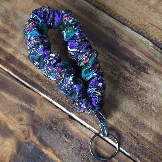 Beetlejuice | Scrunchie Wristlet