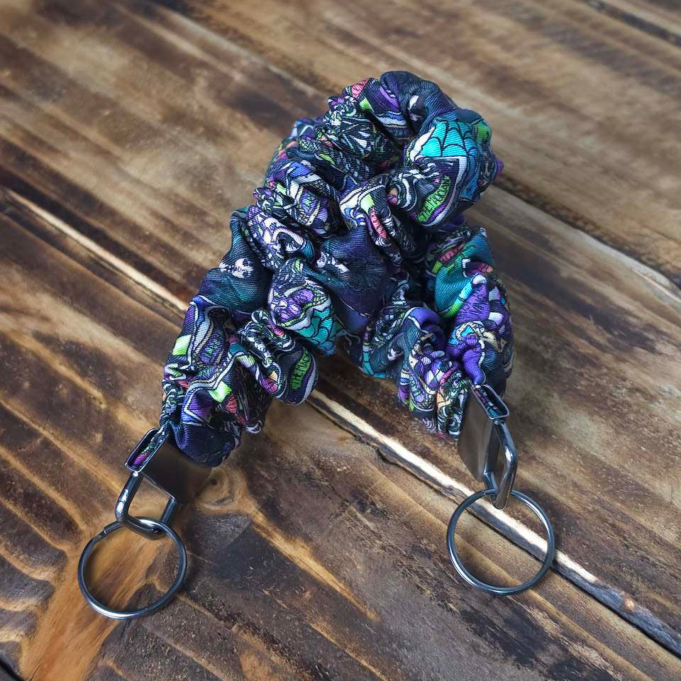 Beetlejuice | Scrunchie Wristlet