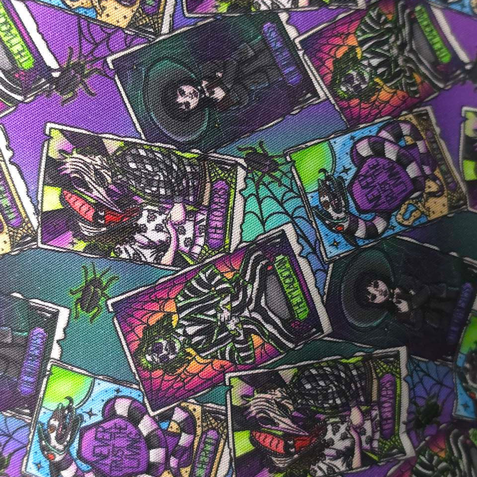 Beetlejuice | Large Luxe Scrunchie