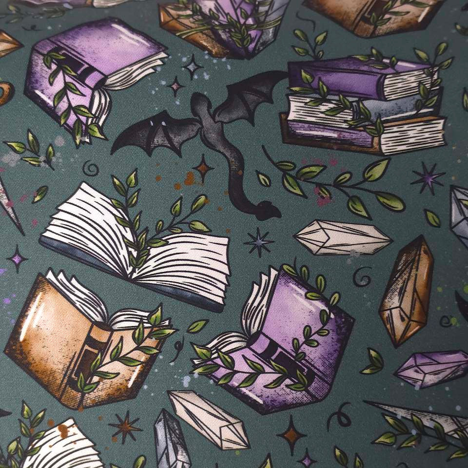 Enchanted Pages | Fabric Bookmark