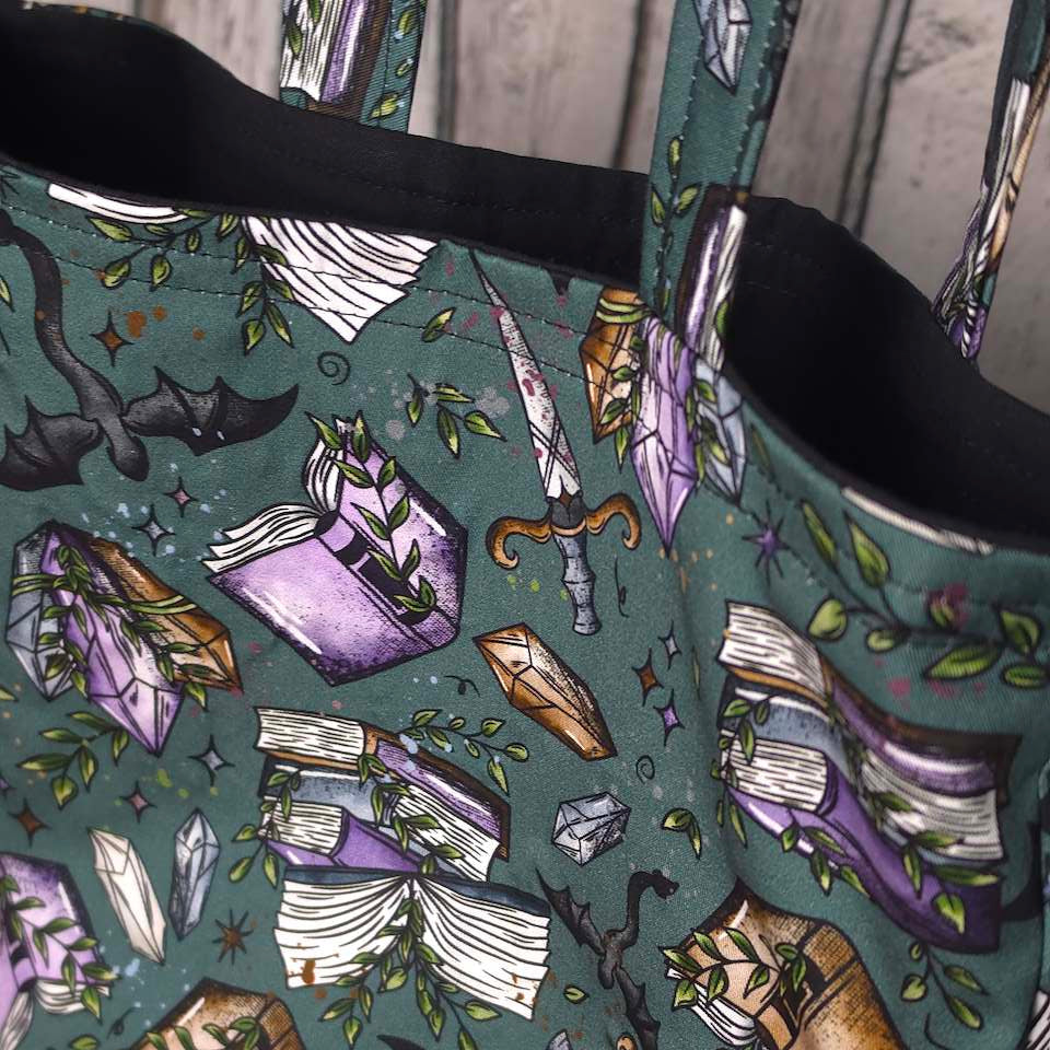 Enchanted Pages | Medium Tote Bag