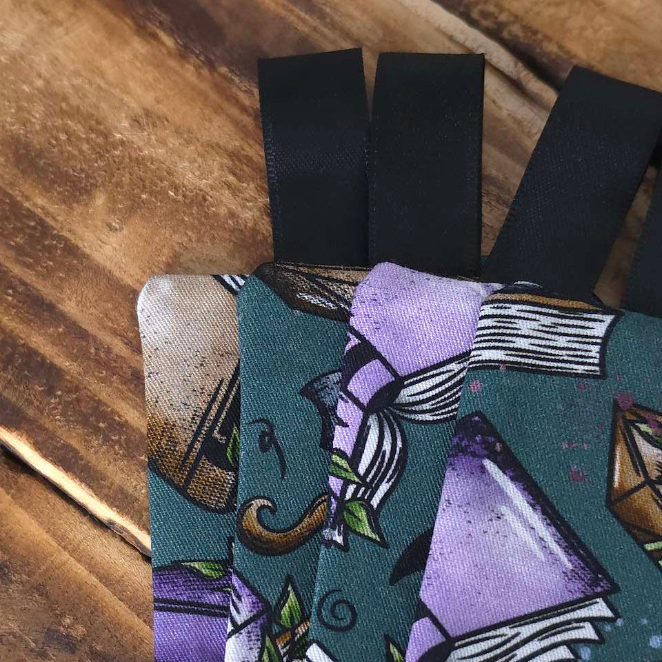 Enchanted Pages | Fabric Bookmark