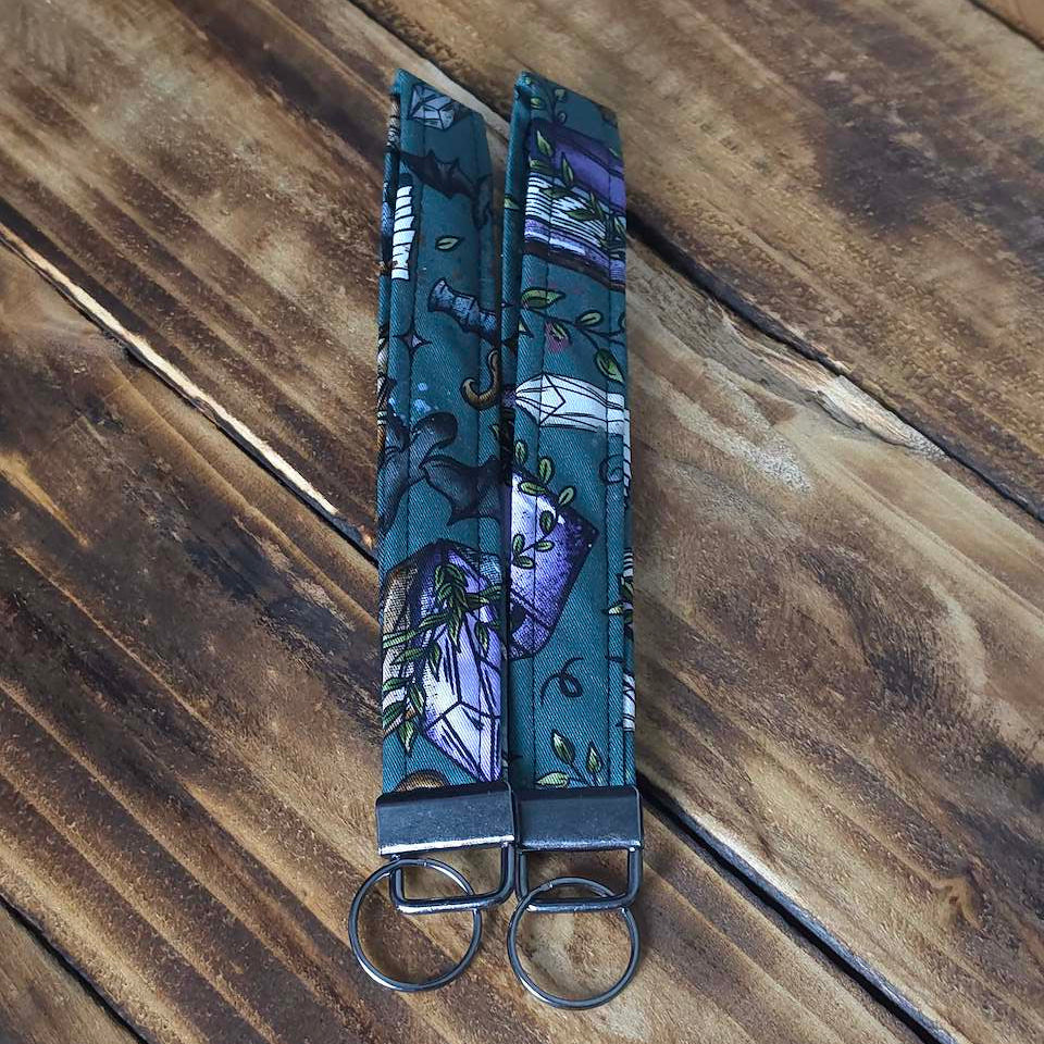 Enchanted Pages | Wristlet Keychain
