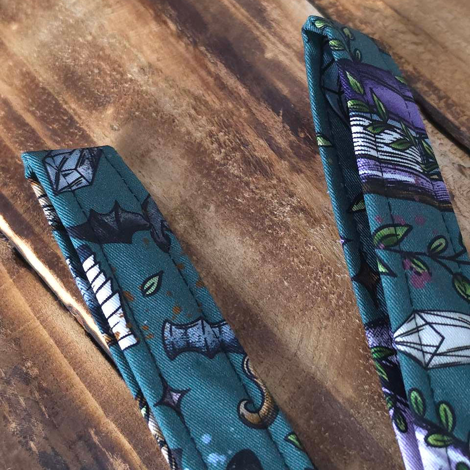 Enchanted Pages | Wristlet Keychain