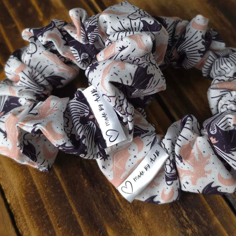 Two Dragons | Large Luxe Scrunchie