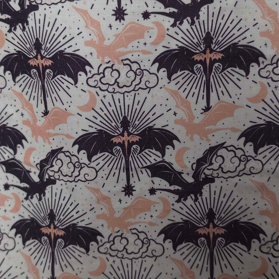 Two Dragons | Medium Tote Bag