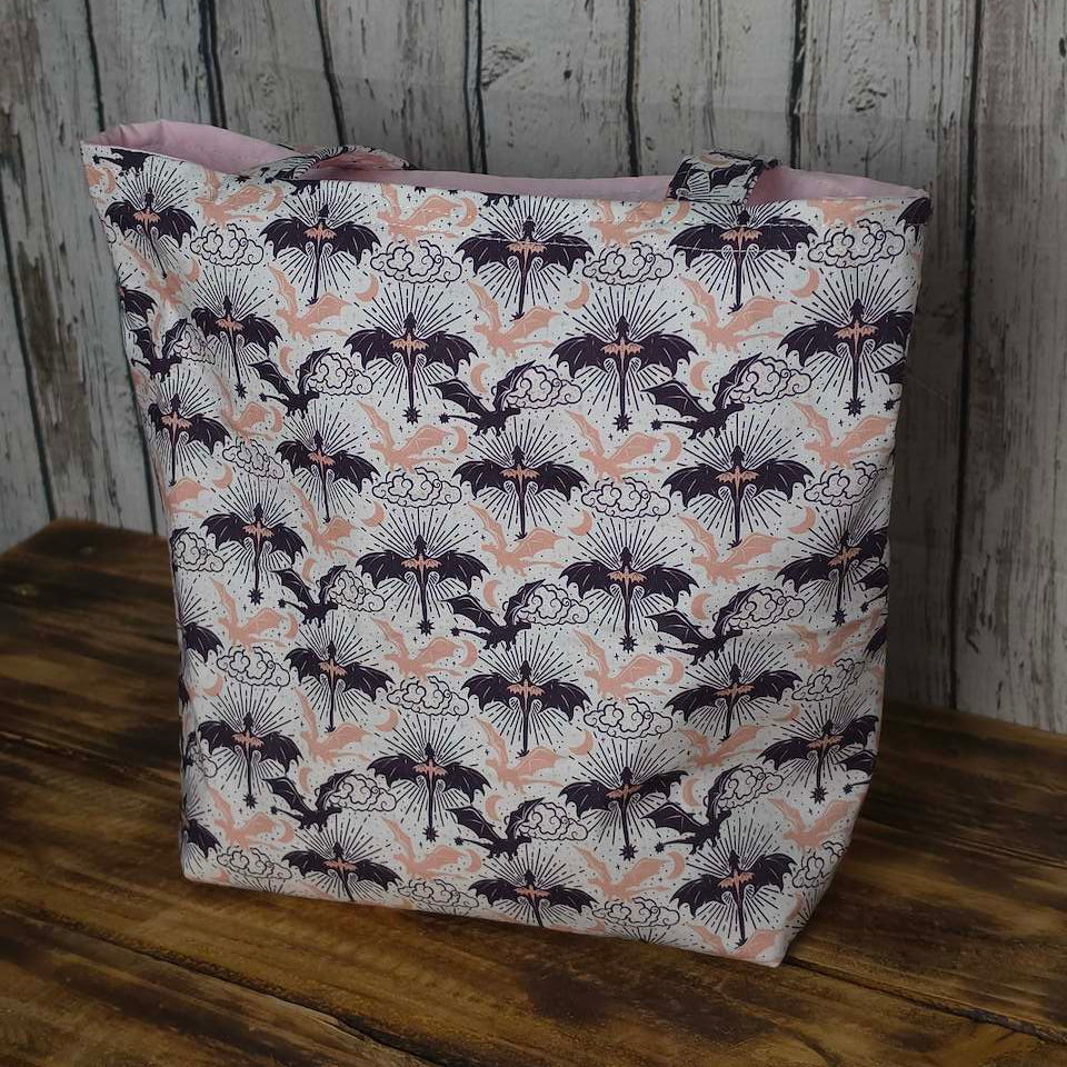 Two Dragons | Medium Tote Bag